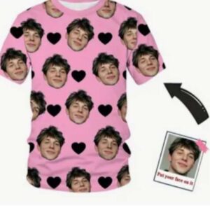 Oplus_16908288 Private custom short sleeved T-shirt, shorts, socks (DIY birthday gift based on avatar photo)
